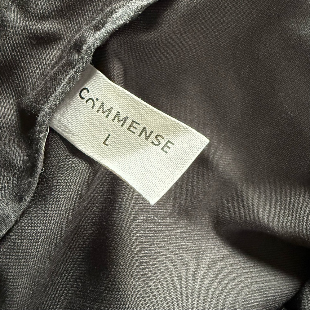 The Commense - Basic Buttoned Maxi Skirt - Black … - image 7